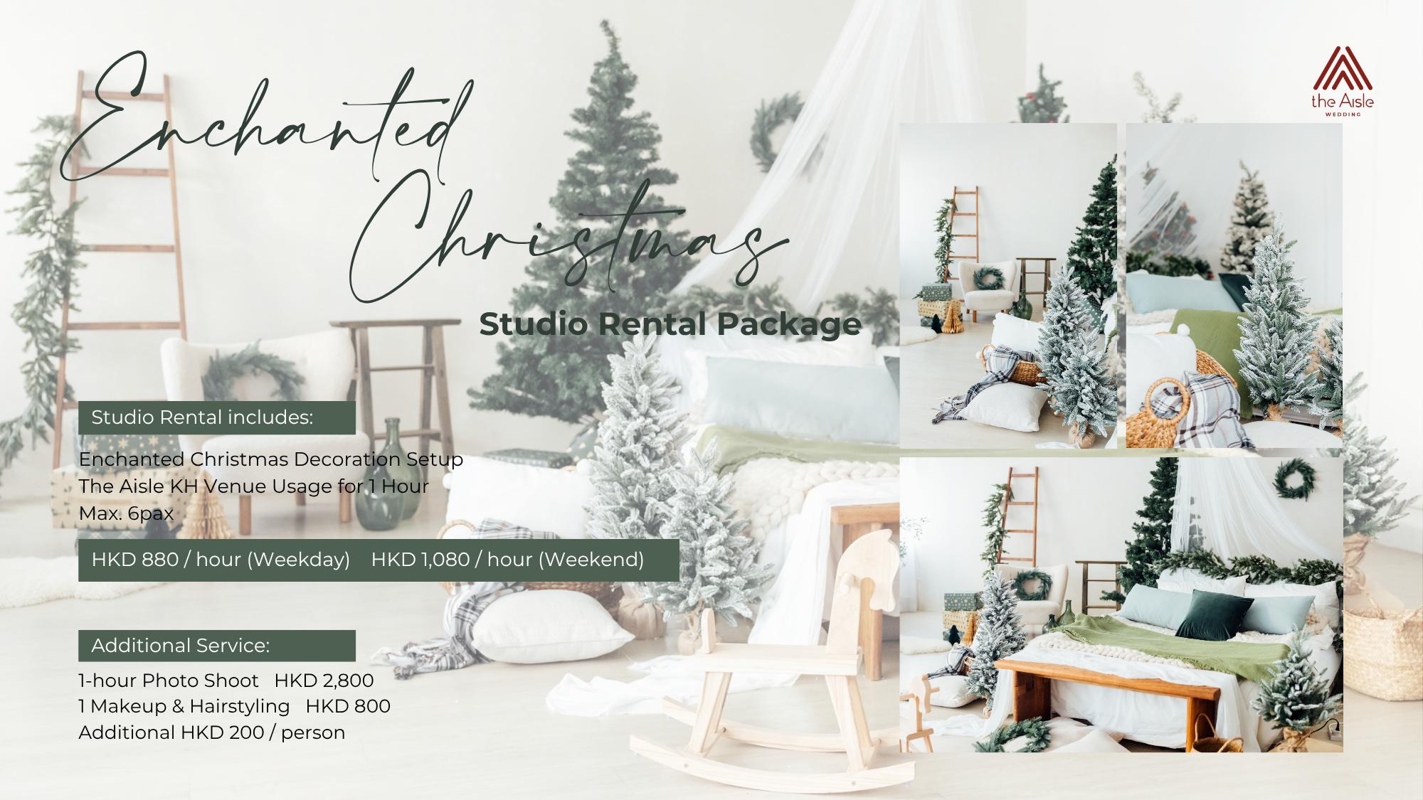 Enchanted Christmas 聖誕主題影樓場景及場地租用方案