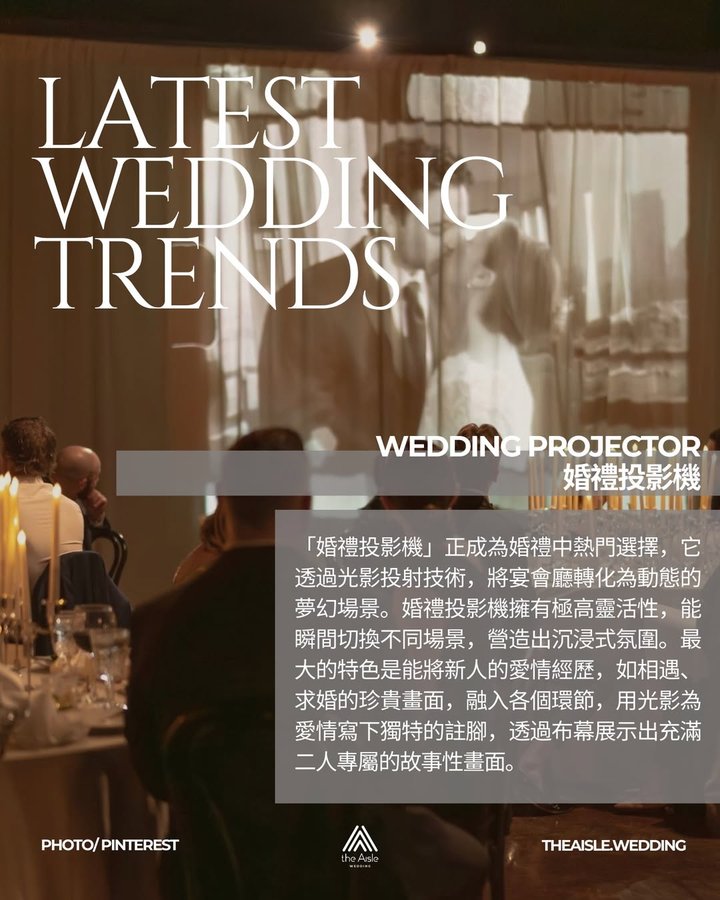 婚禮投影機