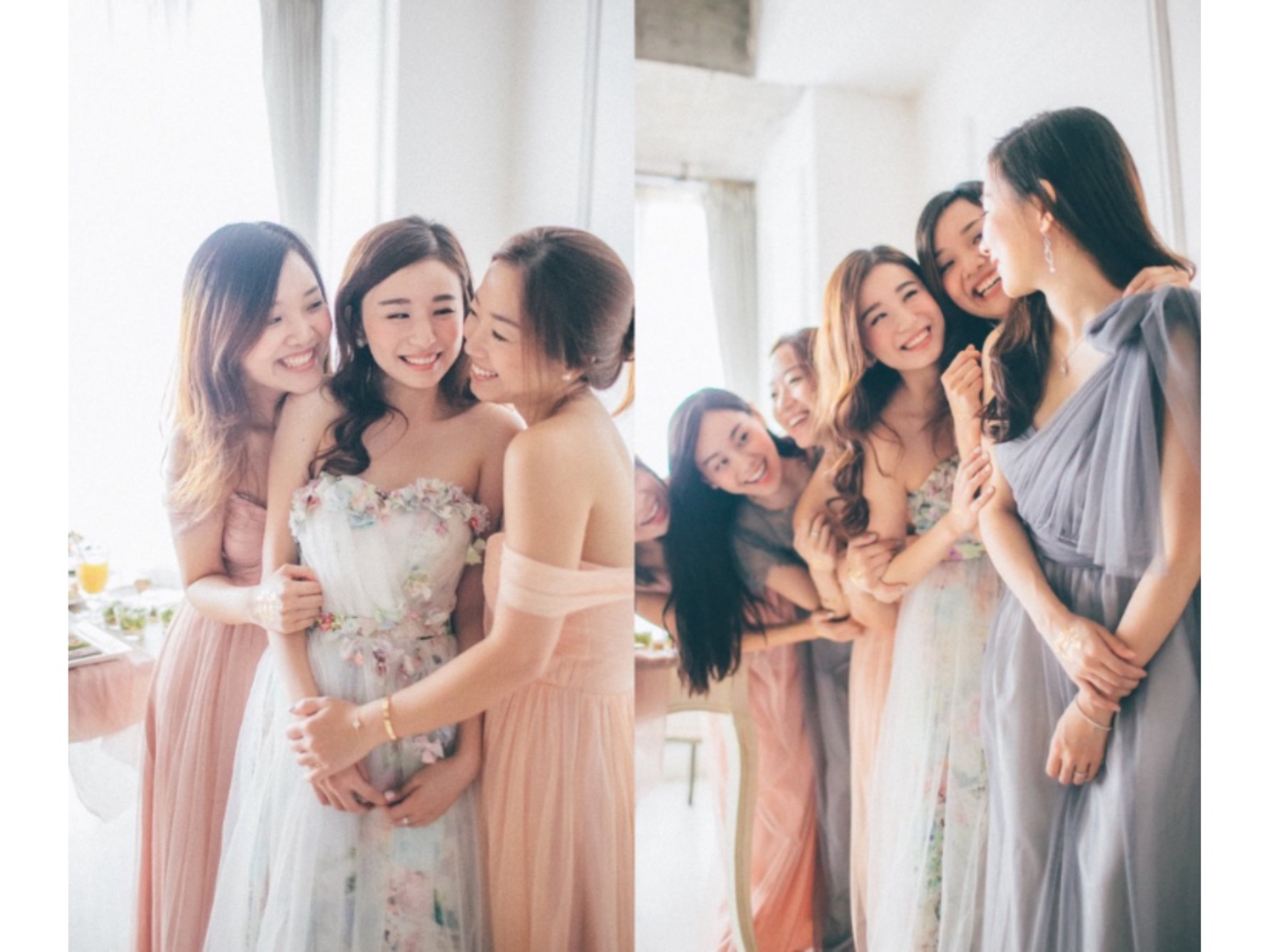 Bridal Shower 攝影服務新娘與姊妹合照